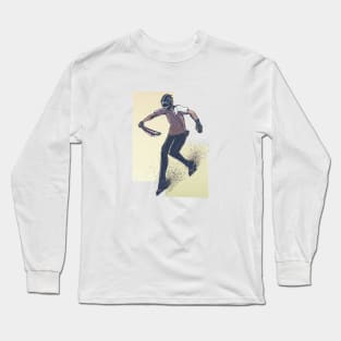 Skidding Swordsman Long Sleeve T-Shirt